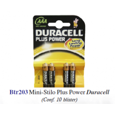 DURACELL MINI STILO PLUS POWER (Cf 10 blister)